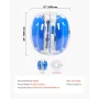 Inflatable Bumper Balls 2-Pack, 3FT/0.9M Body Sumo Ball, Durable Thick PVC Human Hamster Bubble Knocker for Outdoor Team Gaming 
