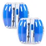 VEVOR Oppustelige Bumper Balls 2-Pack, 3FT/0,9M Body Sumo Ball, Slidstærk tyk PVC Human Hamster Boble Knocker til Outdoor Team G