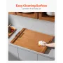 Noodle Board Stove Cover, Stove Top Cover Board for Gas Burners & Electric Stove, Pine Wood Cutting Board with Handles, RV Stove