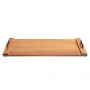 Noodle Board Stove Cover, Stove Top Cover Board for Gas Burners & Electric Stove, Pine Wood Cutting Board with Handles, RV Stove