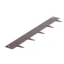 Steel Landscape Edging, 5 Packs 39 x 4 in Rust-Resistant Metal Landscape Edging, Bendable Garden Edging Border, Heavy Duty Lawn 