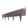 Steel Landscape Edging, 5 Packs 39 x 4 in Rust-Resistant Metal Landscape Edging, Bendable Garden Edging Border, Heavy Duty Lawn 