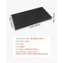 4 PCS Acoustic Panels, 2 inch Thick 23.6 x 11.8 inch Fiberglass Sound Absorbing Panels, Self-adhesive Soundproof Wall Boards, fo
