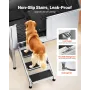 Stainless Steel Dog Washing Station, 127 cm Pet Grooming Tub w/ Stairs, PE Water Filter Board, Faucet & Showerhead & Soap Holder