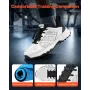 Cross Training Shoes, M Width Sneakers UK Størrelse 7, Wide Toe