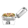 Chafing Dish Buffet Set, 8 Qt 6 Pack, rustfri chafer med 6