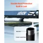 Roof Rack Basket, 51 x 36 x 4.1 in, Universal Rooftop Cargo Carrier with 1120 x 870 x 260 mm Cargo Bag, Net, Ratchet Straps, 200