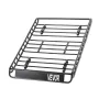 VEVOR Roof Rack Basket, 51 x 36 x 4.1 in, Universal Rooftop Cargo Carrier with 1120 x 870 x 260 mm Cargo Bag, Net, Ratchet Strap