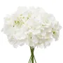 Artificial Flowers, 305 pcs Real Looking White Silk Fake Hydrangea Bulk, White Faux Bridal Shower with Stems for DIY Wedding Bou