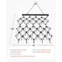 Drag Harrow, 4 ft x 5.6 ft Durable Chain Harrow with 80 Sharp Teeth, Suitable for ATV UTV Tractor, Ideal for Soil Preparation, S