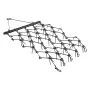 VEVOR Drag Harrow, 4 ft x 5.6 ft Durable Chain Harrow with 80 Sharp Teeth, Suitable for ATV UTV Tractor, Ideal for Soil Preparat