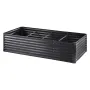 Raised Garden Bed,94.5x 47.2 x 23.6 inch Galvanized Metal Planter Box, Outdoor Planting Boxes with Open Base, for Growing Flower