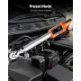 Digital Torque Wrench Set, 2 Pieces, 1/2, 3/8 Inch Drive, 72-Tooth, ±2% High Accuracy Electronic Torque Wrench with Preset Value