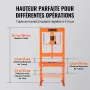Hydraulic Shop Press 6 Ton with Press Plates H-Frame Benchtop Press Stand