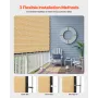 90% Sun Shade Cloth, 12 x 20 ft Pergola Shade Cover with Stainless Steel Grommets, Sun Shades Canopy Privacy Screen with 160 GSM