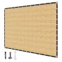 90% Sun Shade Cloth, 12 x 20 ft Pergola Shade Cover with Stainless Steel Grommets, Sun Shades Canopy Privacy Screen with 160 GSM