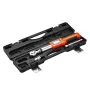 Digital Torque Wrench, 3/8 Inch Drive, 0-99.57 lbf-ft / 0-135 N.m, 72-Tooth, ±2% High Accuracy Electronic Torque Wrench with Pre