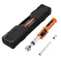 Digital Torque Wrench, 3/8 Inch Drive, 0-99.57 lbf-ft / 0-135 N.m, 72-Tooth, ±2% High Accuracy Electronic Torque Wrench with Pre