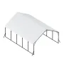 Heavy Duty metal carport, 5,8 x 7,45 x 3,77 m udendørs carport