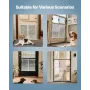 RV Screen Door Protector, 660.4 x 609.6 mm Door Grille, Easy to Install and Disassemble, Reinforced Breathable Protective Mesh, 