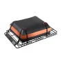 Roof Rack Basket, 64 x 39 x 4.1 in, Universal Rooftop Cargo Carrier with 44.1 x 34.3 x 10.2 in Cargo Bag, Net, Ratchet Straps, 2