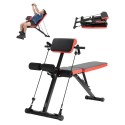 Roman Chair Back Extension Hyperextension Bench Adjustable Foldable Gym