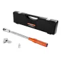 Adjustable Click Torque Wrench, 1/2 Inch Drive, 20-160 lbf-ft/27.1-216.8 N.m, Dual-direction and Dual Range Scales, 72-Tooth, ±2