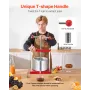 1,6 Gal/6L frugtvinpresse, 2 tønder i rustfrit stål, manuel