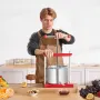 1,6 Gal/6L frugtvinpresse, 2 tønder i rustfrit stål, manuel