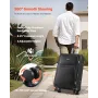 Udvidbar Softside Bagage med Spinner Wheels, 24 tommer / 71 cm