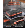 Roof Rack Basket, 84 x 39 x 4.1 in, Universal Rooftop Cargo Carrier with 7.9 x 3.9 x 10.2 in Cargo Bag, Net, Ratchet Straps, 250