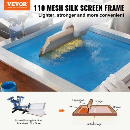 Screen Printing Kit Silk Screen Printing Rammer 8x10/10x14in