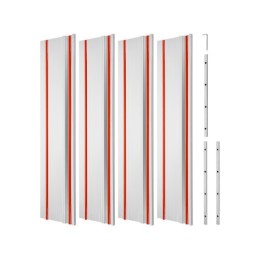 Track Saw Guide Rail 110 in 3 Connectors Fit Makita Festool Track Saws