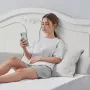 Bed Wedge Pillow for Headboard, 1930 x 255 x 152 mm Bed Gap Filler, Fill 0-178mm Gap Between Headboard and Mattress, Soft Plush 