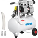 Air Compressor 5.5 Gallon Ultra Quiet Oil-free Air Compressor 25L Tank Silent Air Compressor 750W Oil free Compressor Low noise
