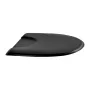 Salon Mat for Hair Stylist, 1220 x 930 mm Semi-circle Salon Chair Mat, 25mm Thickened Anti Fatigue Barber Shop Floor Mat with Ro