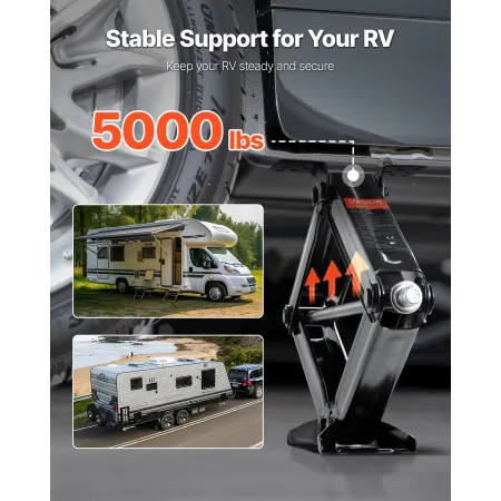 5000 lbs RV-saksestik, 4-23,4 tommer