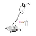 20 "Trykskive Surface Cleaner 4 Wheels Dual Handle 4000 Max Psi