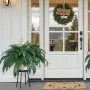 VEVOR Artificial Ferns, Natural Spread Diameter 43-47 Inch, Large Hanging Artificial Boston Ferns, Fake Plant Wall Decor with 88