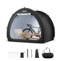 Outdoor Bike Storage Tent Fan-Shaped Waterproof Bike Tent for 4 to 5 Bikes