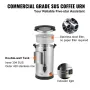 Commercial Coffee Urn, 65 Cups Stainless Steel Large Coffee Dispenser, 1500W 220V Electric Coffee Maker Urn For Quick Brewing, H