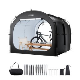 Outdoor Bike Storage Tent Spacious Waterproof Bike Tent for 5 Bikes