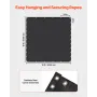 90% Sun Shade Cloth, 10 x 10 ft Pergola Shade Cover with Stainless Steel Grommets, Sun Shades Canopy Privacy Screen with 140 GSM