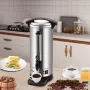 Kommerciel kaffe urn, 65 kopper rustfrit stål stor