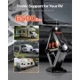 6500 lbs RV Scissor Jacks, 4-23.4 in RV Stabilizer Leveling Scissor Jacks, Set of 4, Heavy Duty Stabilizer Jack with Crank Handl