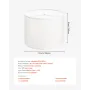 Drum Lampeskærm, 13 tommer top x 13 tommer bund x 10 tommer