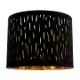 Drum Lamp Shade 2 Set, 13 in Top x 13 in Bottom x 10 in High, Medium Drum Lampshade with Harp, Replacement Lamp Shade for Table 