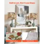 Drum Lampeskærm 2 sæt, 13 tommer top x 13 tommer bund x 10