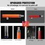 4 Ton Porta Power Kit, Portable Hydraulic Jack with 3.9 ft/1.2 m Oil Hose, Auto Body Frame Repair Kit with Storage Case for Car 