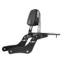 Motorcycle Backrest Sissy Bar with Luggage Rack, Compatible With Honda Rebel CMX 1100 2021-2022, 445mm Height, Detachable Passen